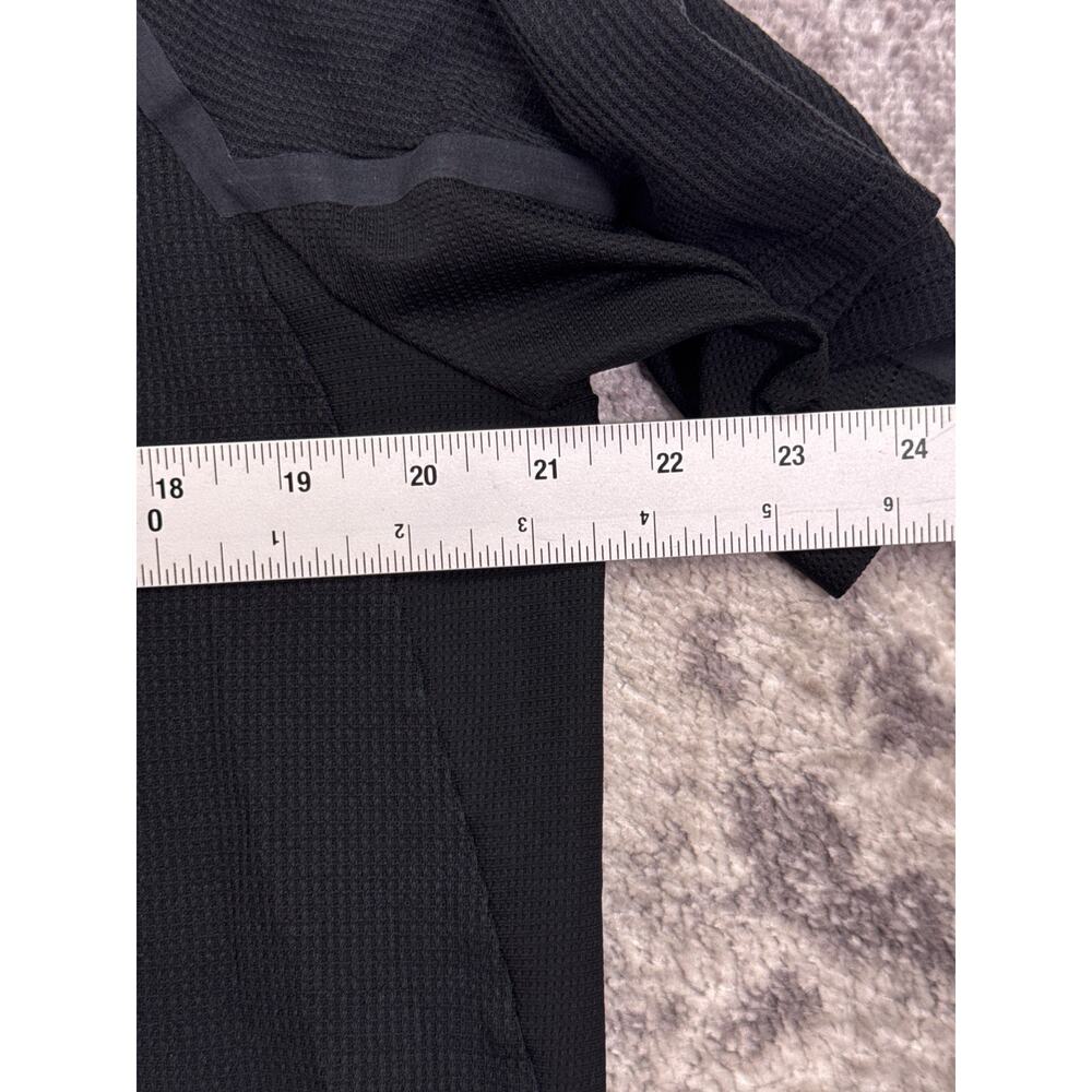 Lululemon Ventilated Hiking Shirt Medium Mens Black Short Sleeve - Picture 5 of 7
